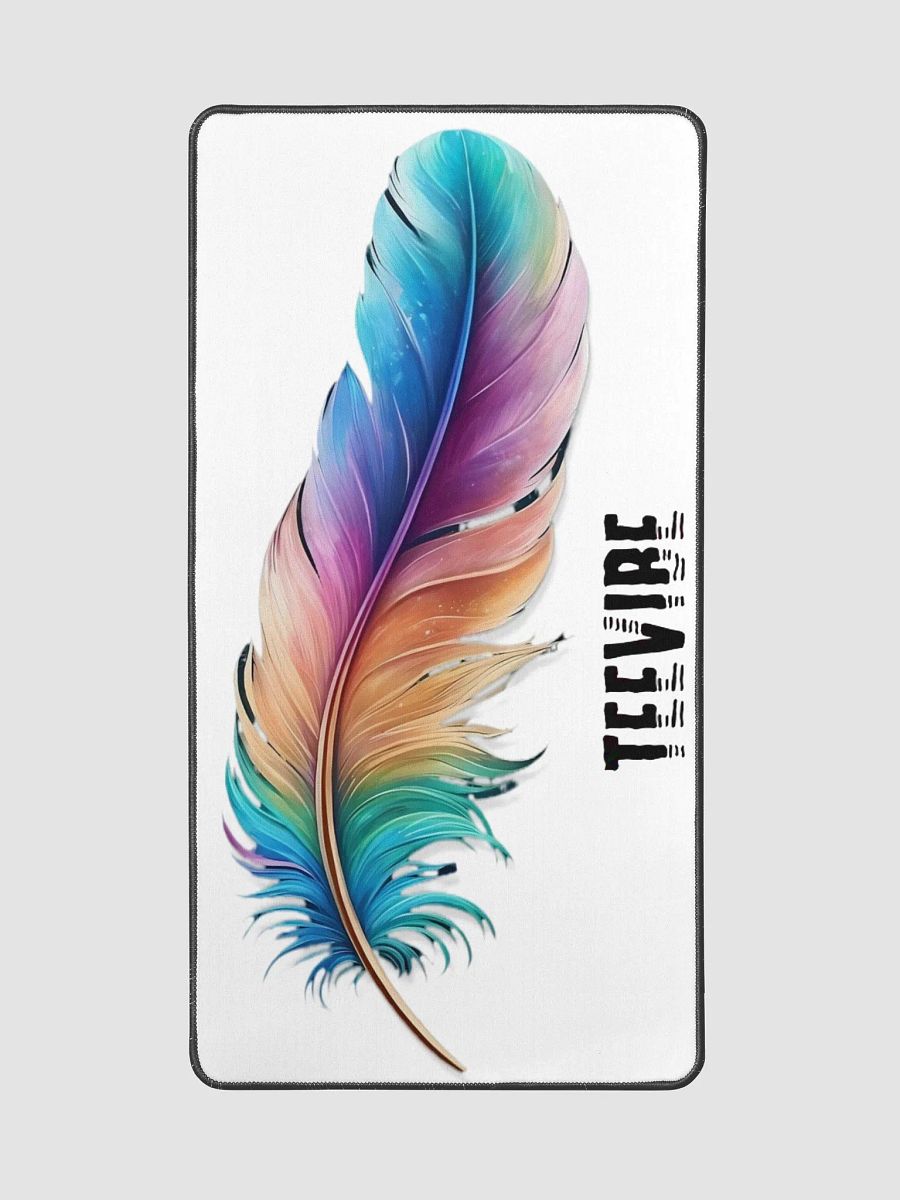Vibrant Feather Desk Mat product image (3)