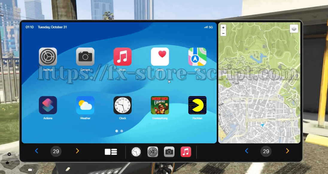 Fivem Carmenu (carplay) Script V1.2 QB product image (1)