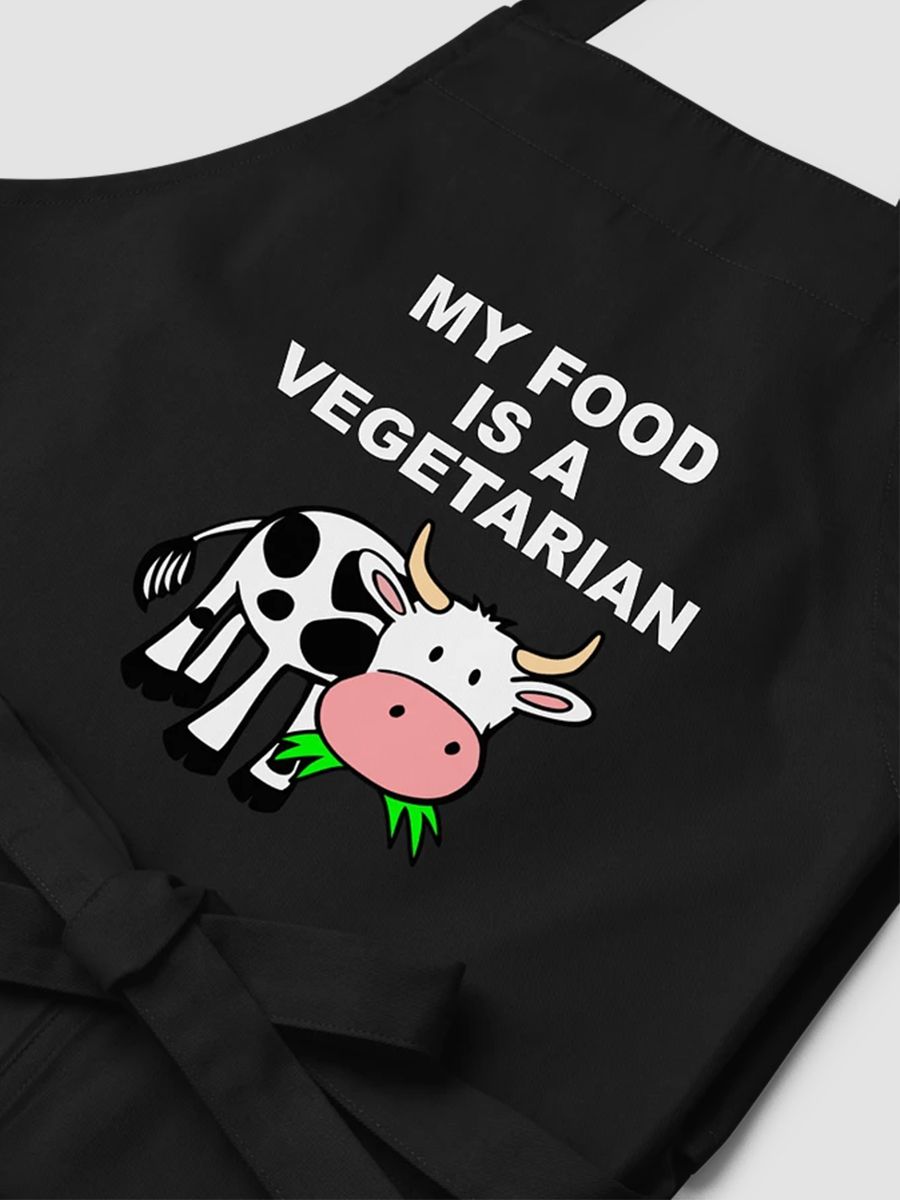 VEGITARIAN BBQ APRON product image (4)