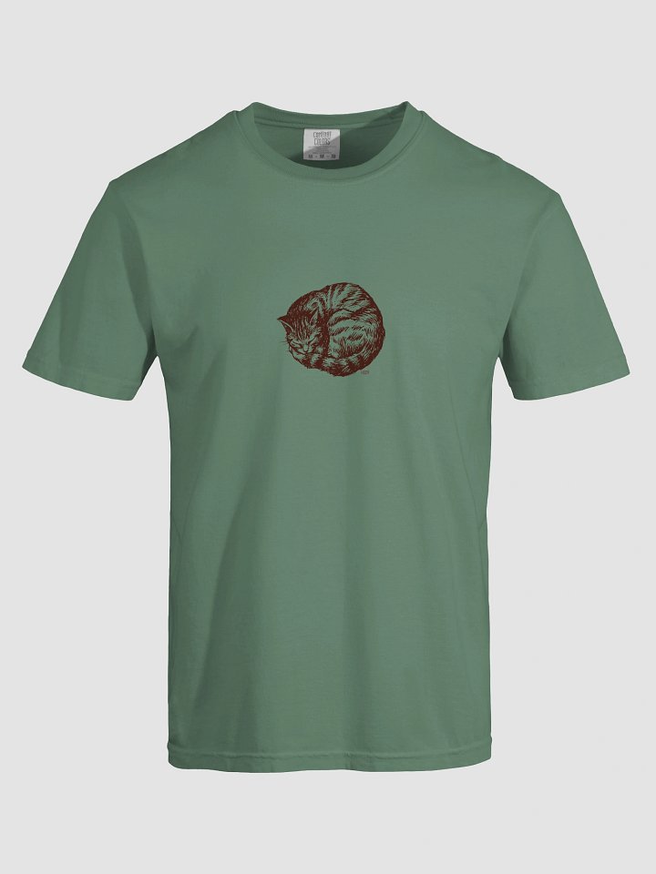 Cozy Cat Nap Limited Edition Art T-Shirt product image (2)