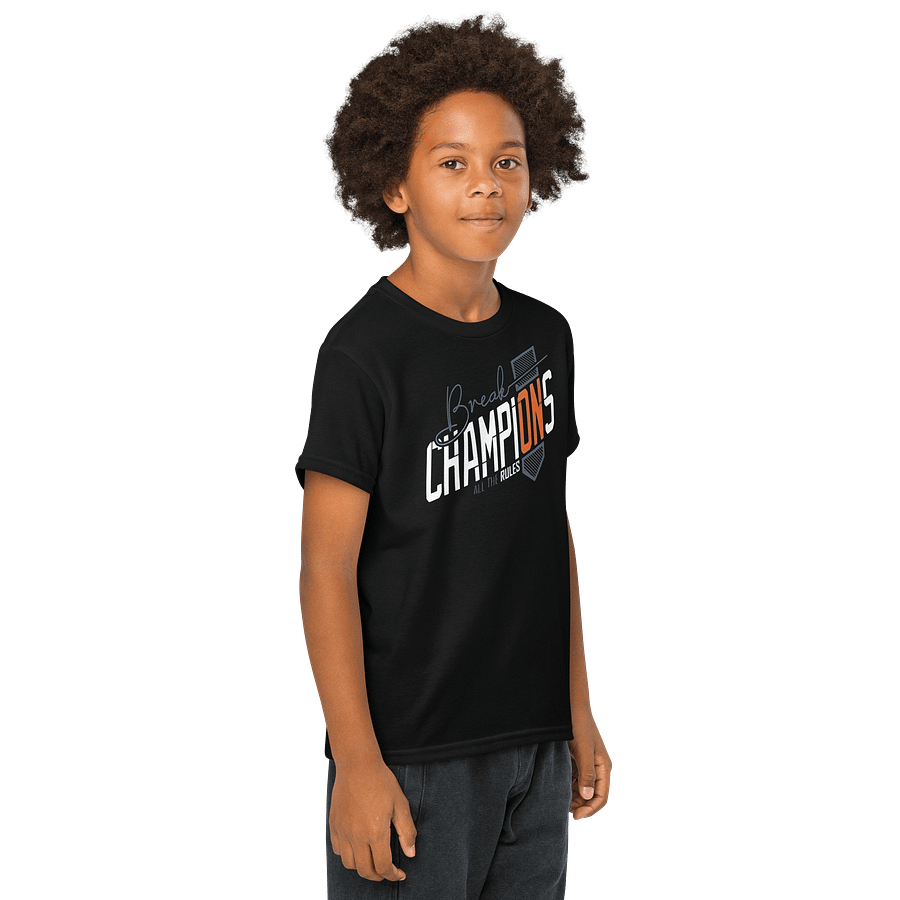 Kids T-Shirt Champions Rules Graphic product image (4)