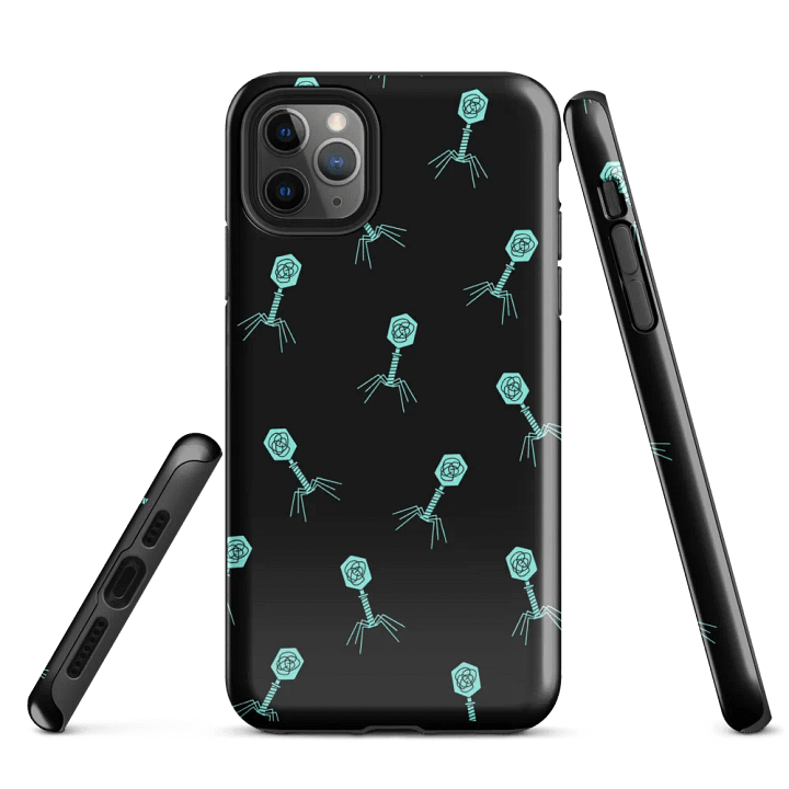 "bateriophages" black case for iPhone® product image (5)