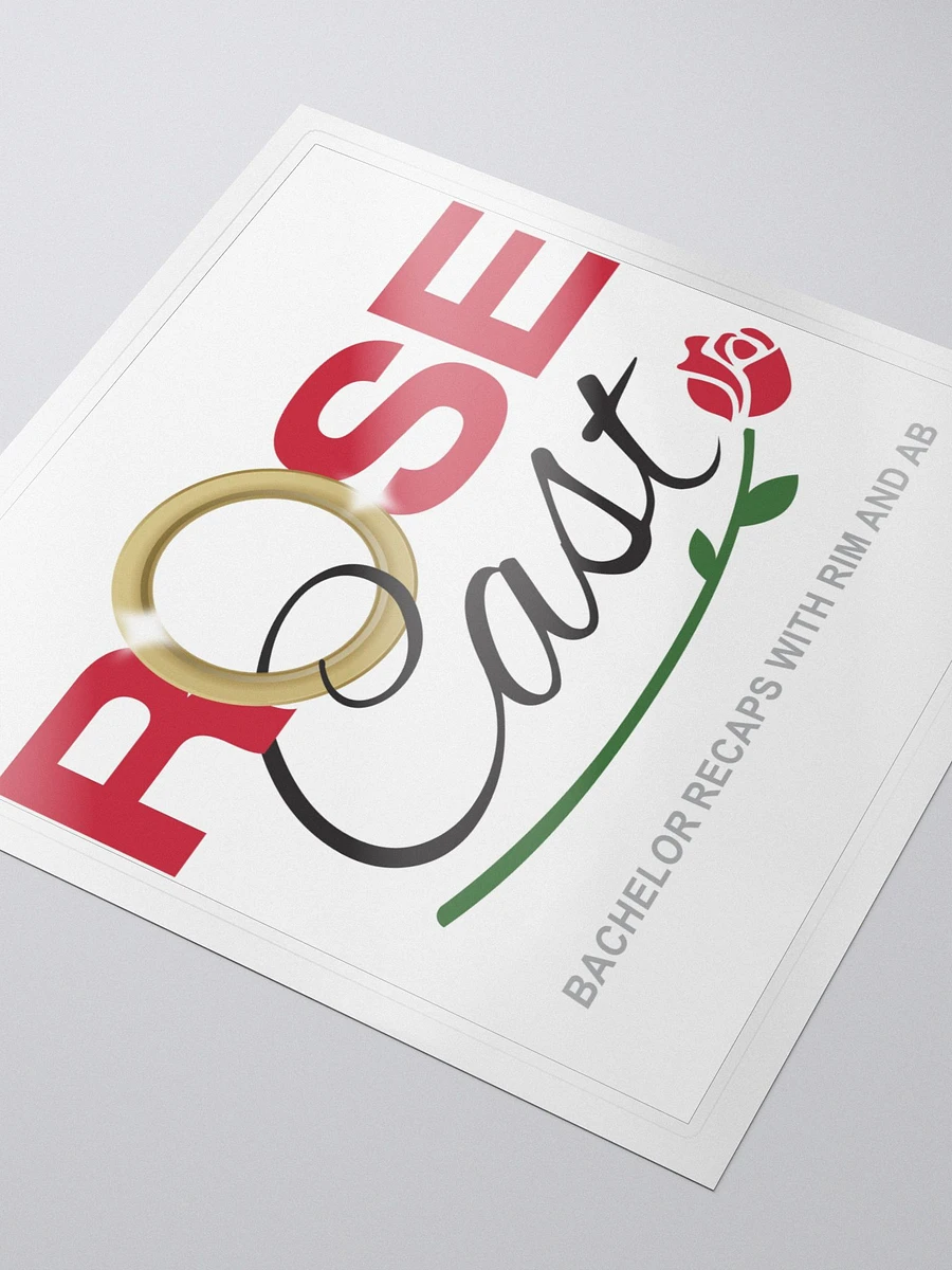 Rosecast Logo Sticker product image (3)