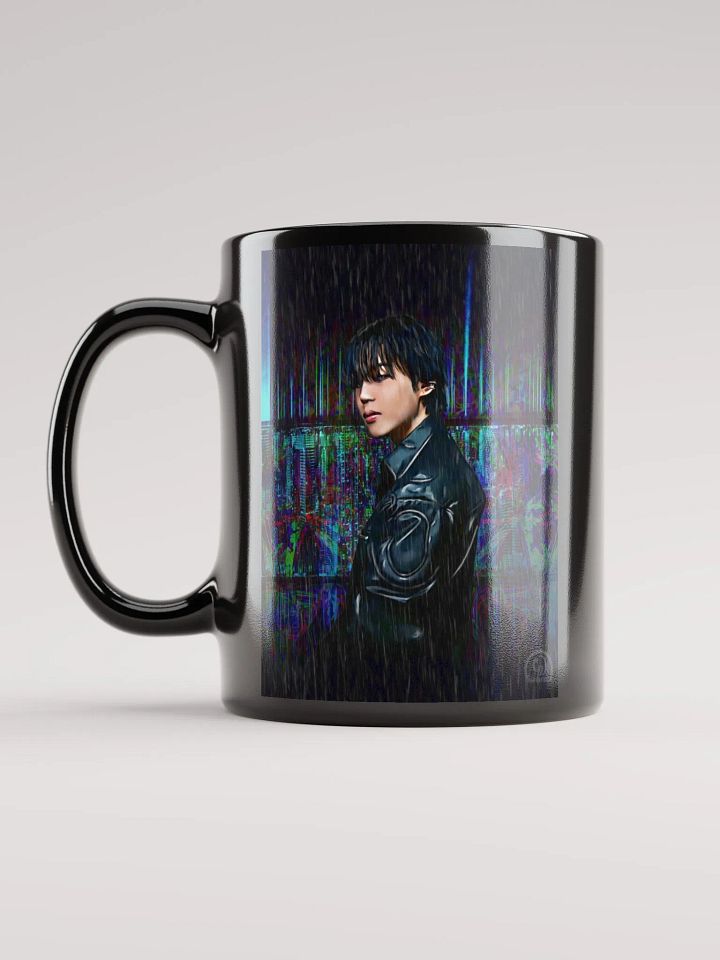 Cyber Jimin Black Mug - Designed by Chimber product image (1)