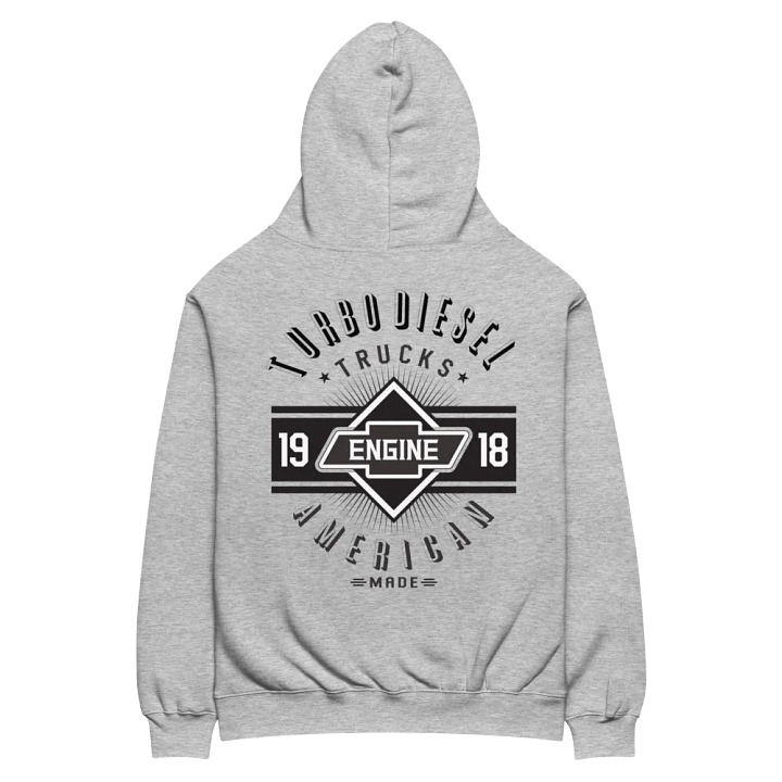 Turbo Diesel - Vintage Engine Graphic Oversized Hoodie product image (6)