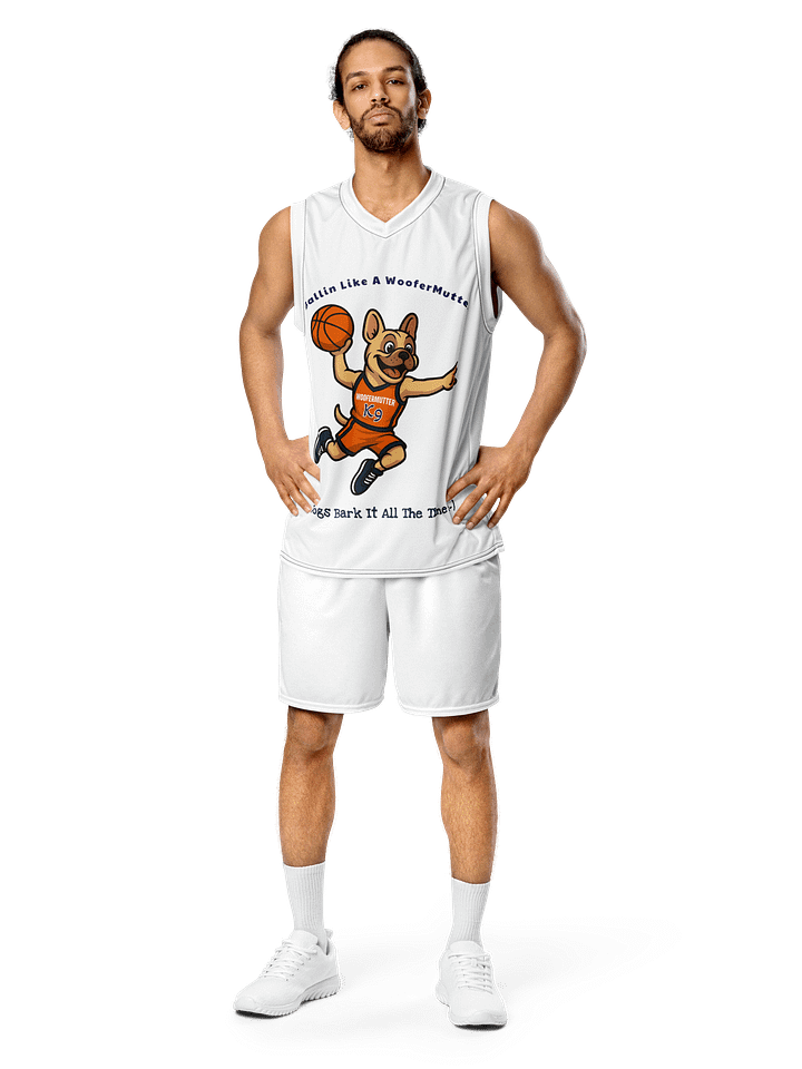 French Bulldog Unisex Basketball Jersey product image (1)