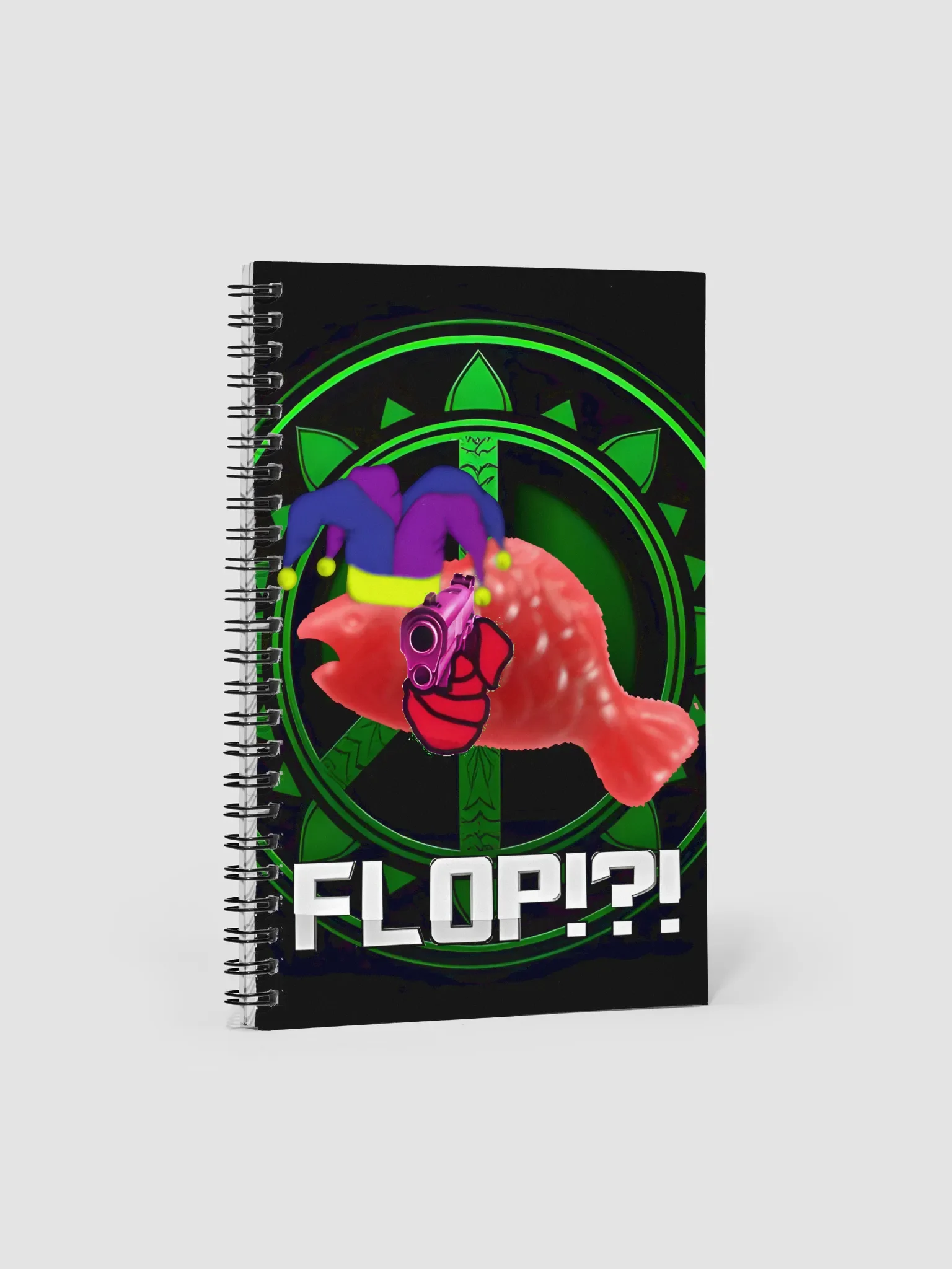 The Wise Jester Spiral Notebook product image (1)