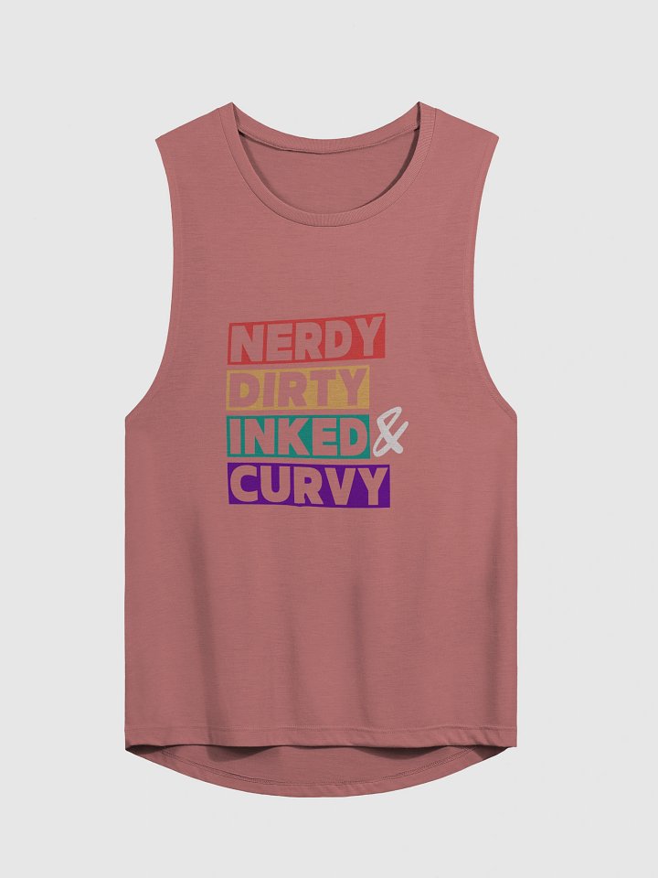 Women's Flowy Tank Top - Nerdy, dirty, inked and curvy product image (1)