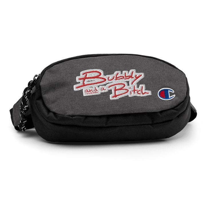 Bubbly and a B*tch (red bubble design) champion fanny pack product image (2)