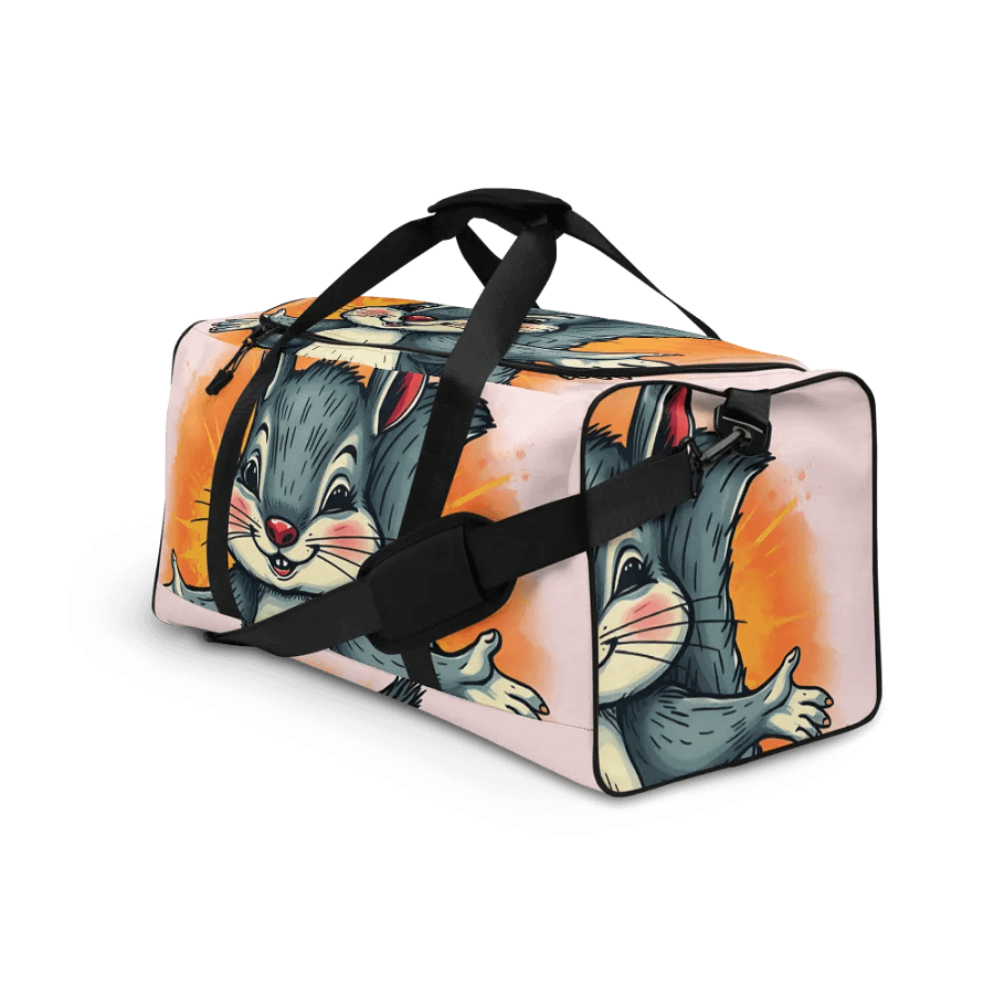 Customize Your Carry-All: All-Over Print Duffle Bag product image (3)