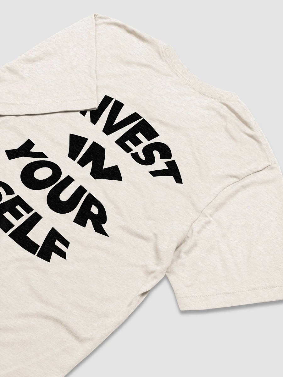 Invest In Yourself Tee (White & Cream) product image (3)