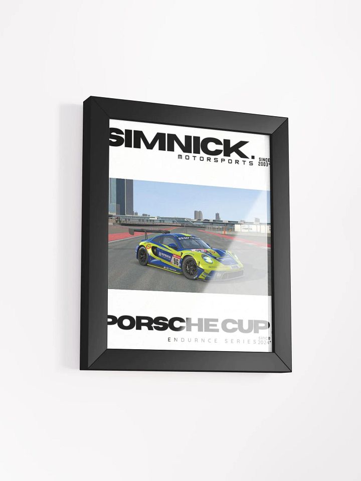Endurance Series Racing Car Framed Poster product image (42)