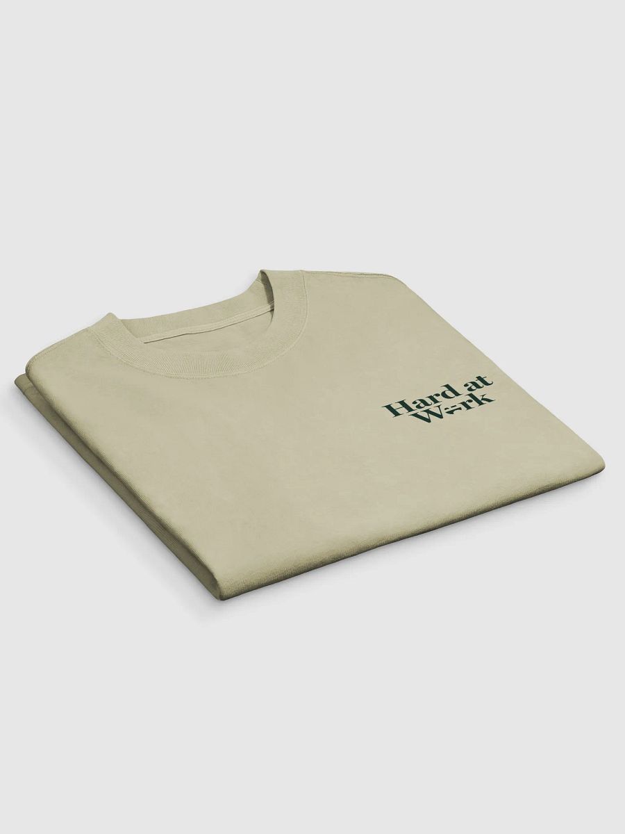 Hard at Work Oversized T-Shirt (Green) product image (3)