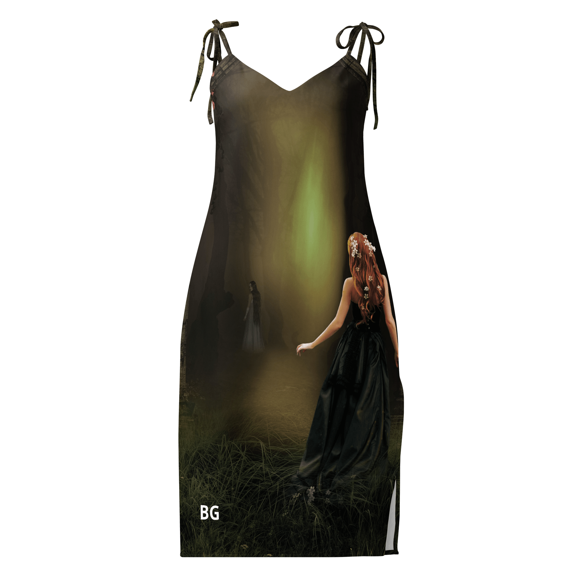 'Elven Stories - Blinded By The Light' Chiffon Slip Dress product image (1)