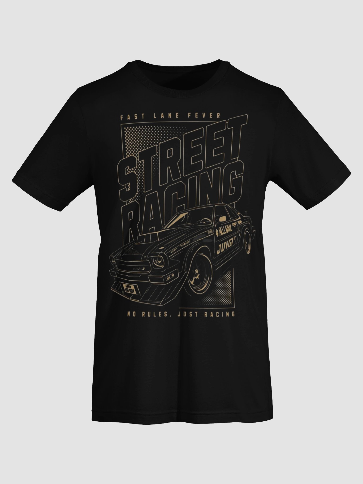 Retro Street Racing Fever T-Shirt product image (4)