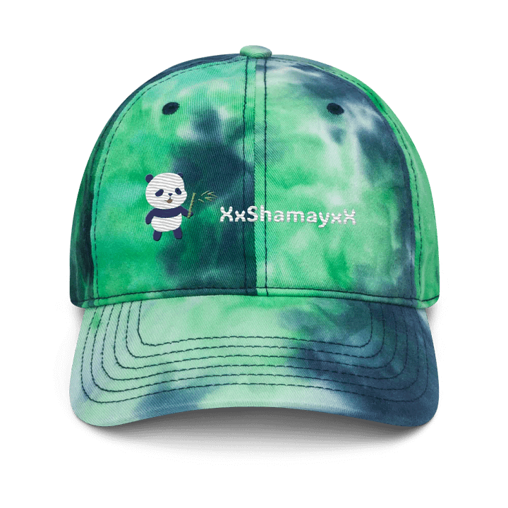Groovy Panda Tie-Dye Hat product image (1)