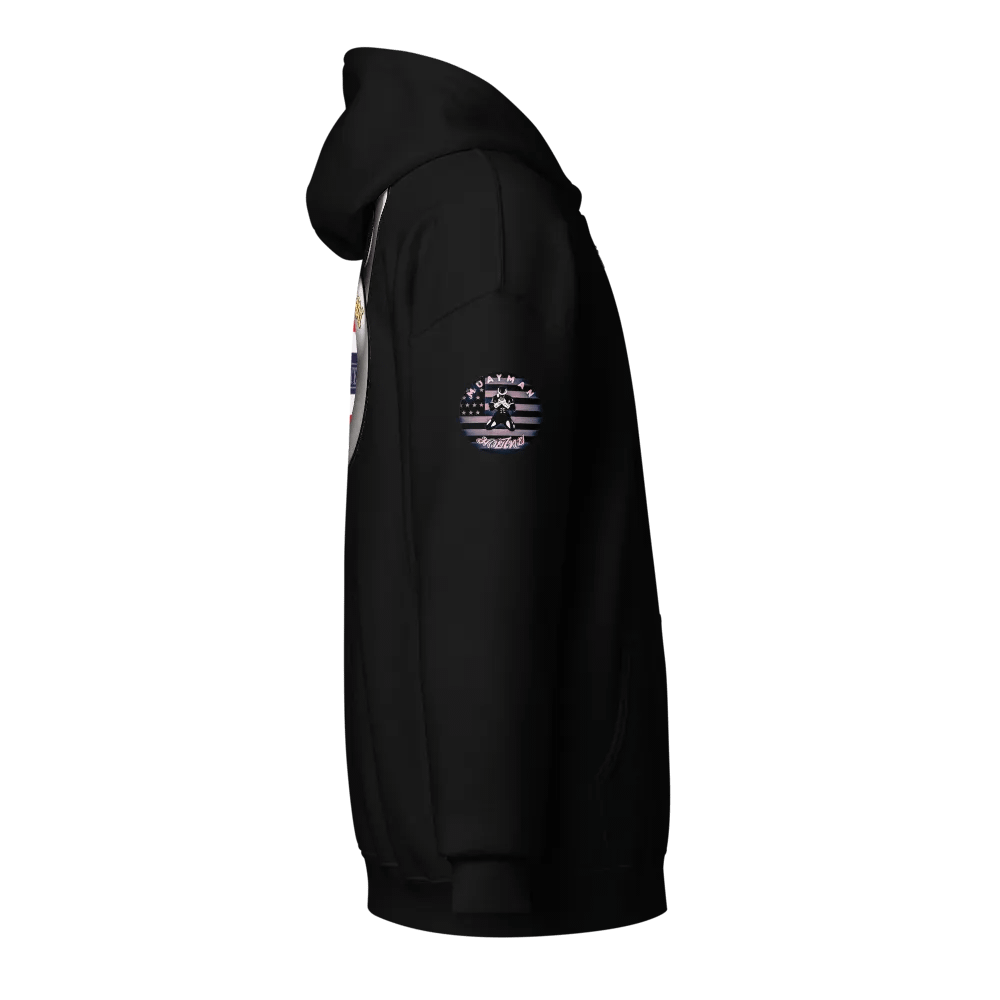 Muay Thai Geek Kettlebell Hoodie, black product image (3)