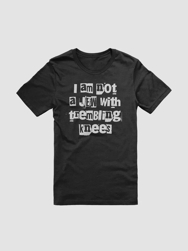Not a Jew With Trembling Knees T-Shirt - Unisex Fit product image (2)