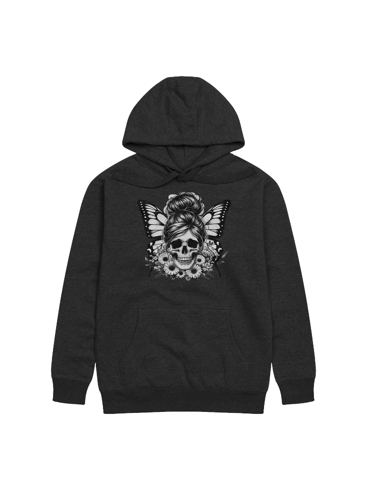 Butterfly Skull Bun - Front Hoodie product image (3)