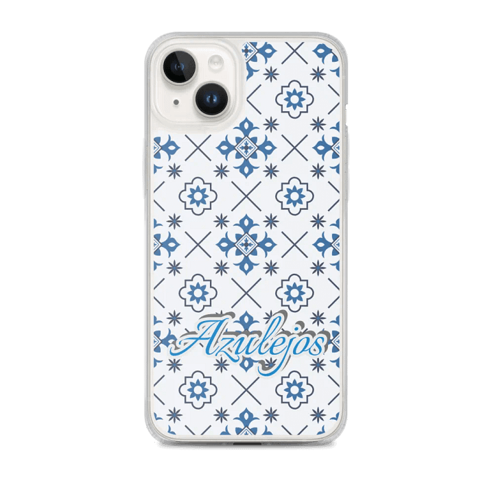 Azulejos Geometric Floral iPhone® Clear Case product image (1)
