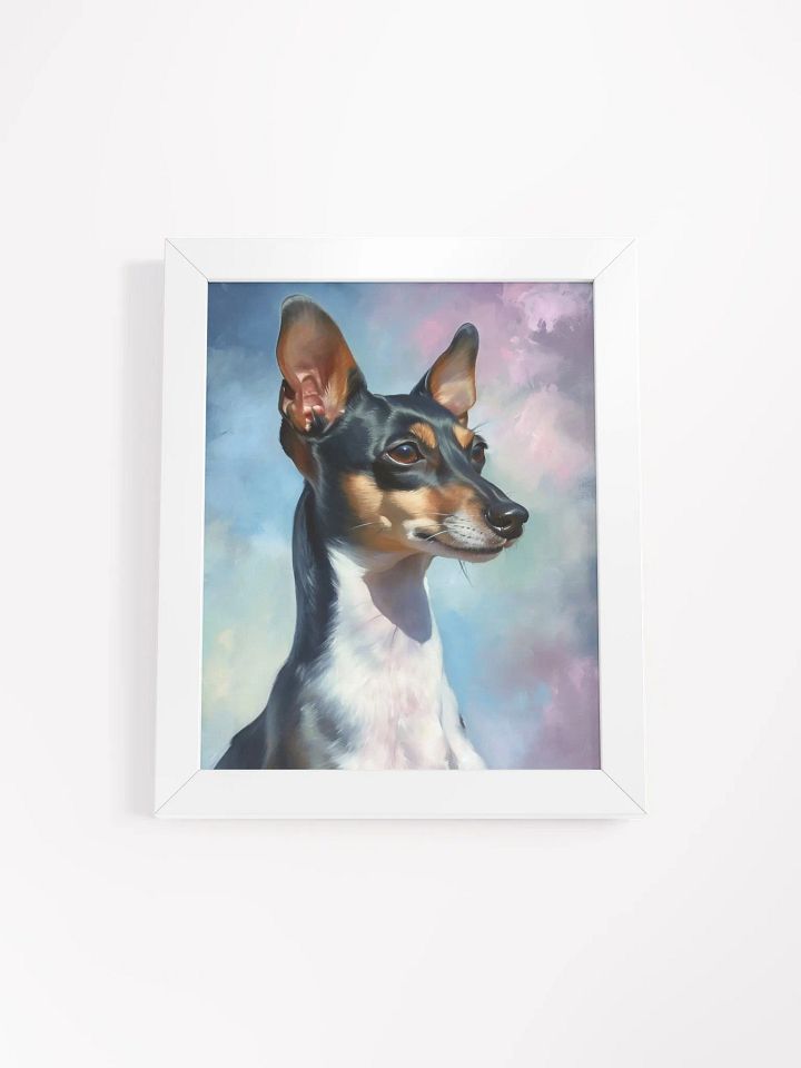 Ethereal Ears - Framed Artistic Dog Portrait product image (1)