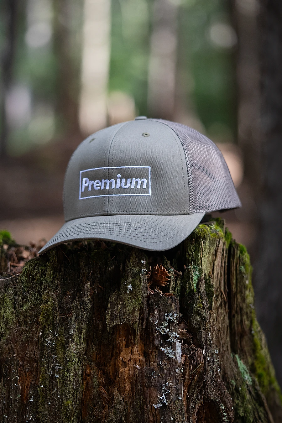 PREMIUM EMBROIDERED GREEN TRUCKER HAT product image (5)