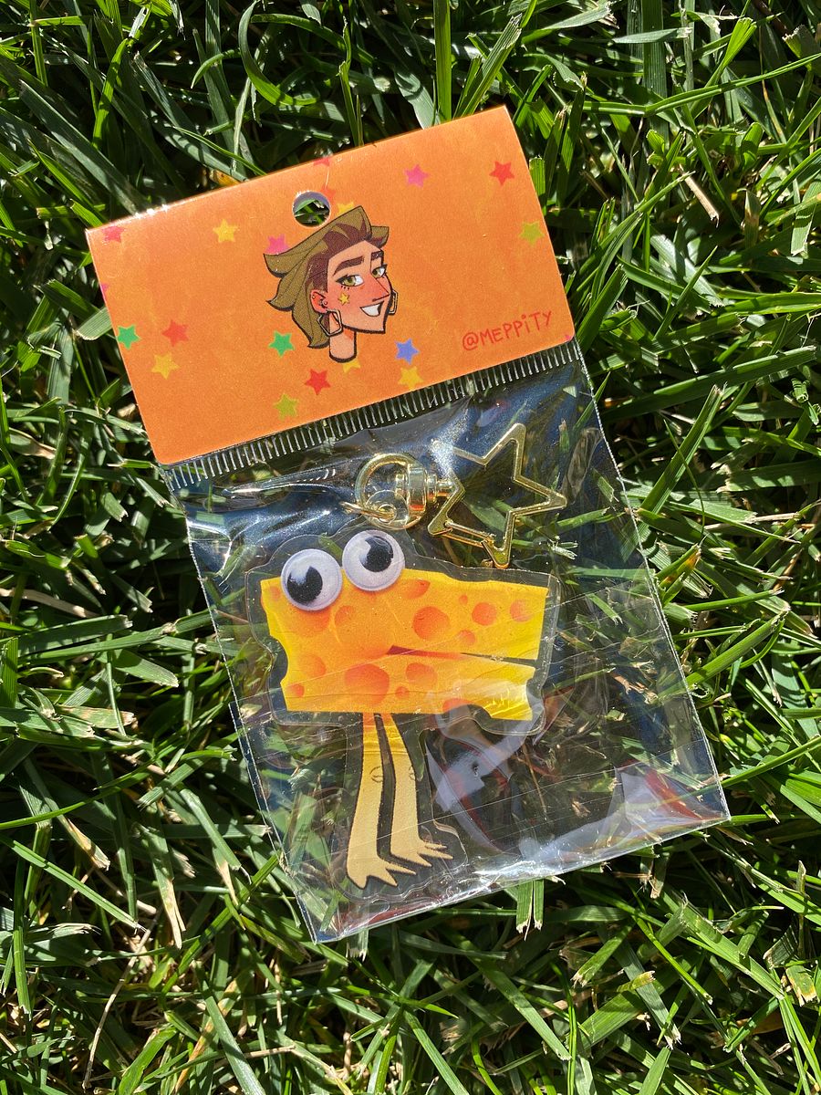 Cheese Chap - ACRYLIC KEYCHAIN product image (4)