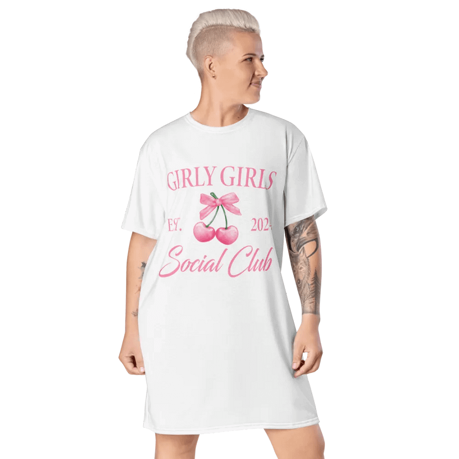 'Girly-Girls Social Club' All-Over Dress product image (6)