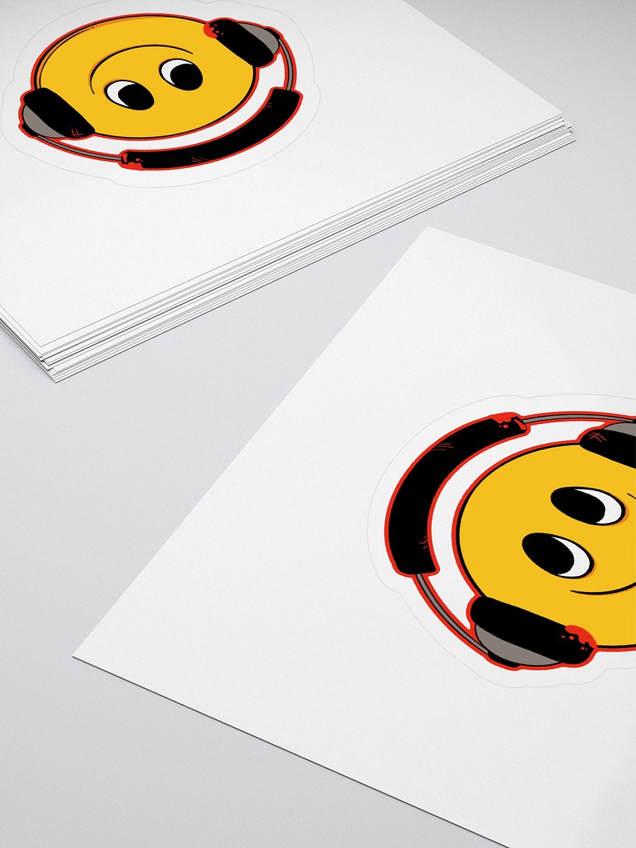 Knife Radio Logo Sticker product image (4)