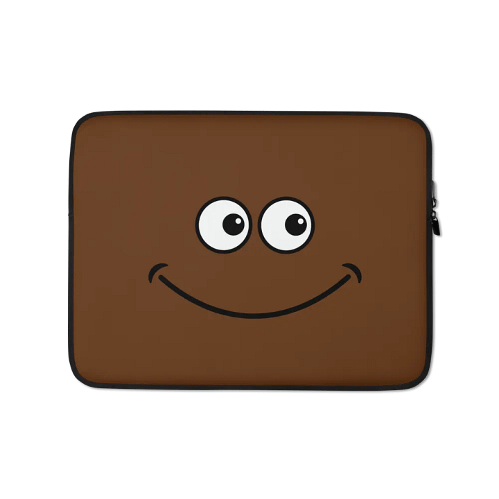 happy face Laptop Sleeve product image (1)