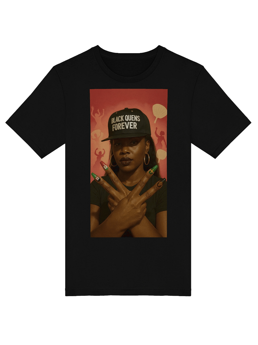 Black Queens Forever Graphic Tee product image (5)