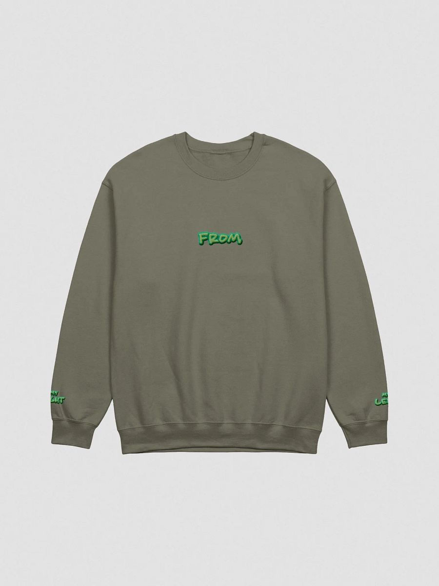 my left from my right embroidered crewneck (MOSS DESIGN) product image (5)