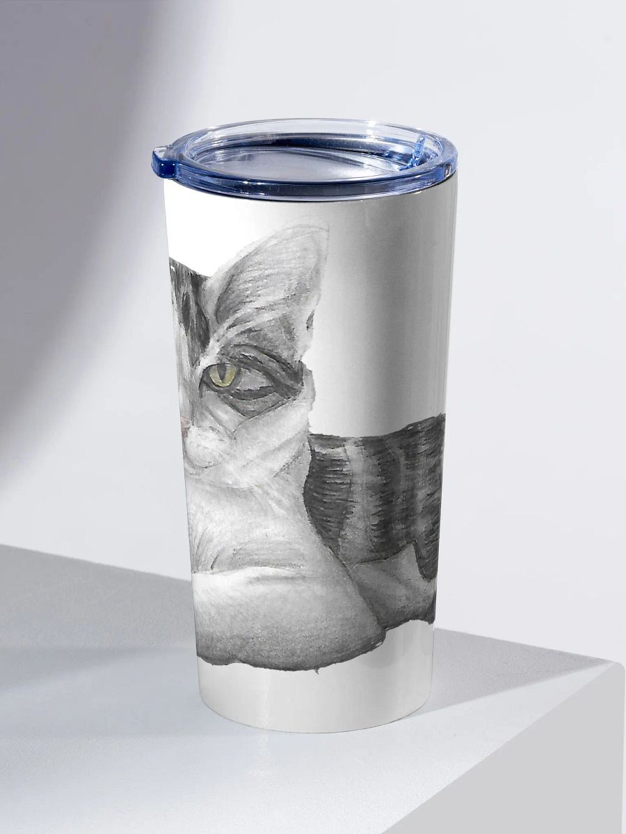 Cat Drawing Travel Cup product image (2)