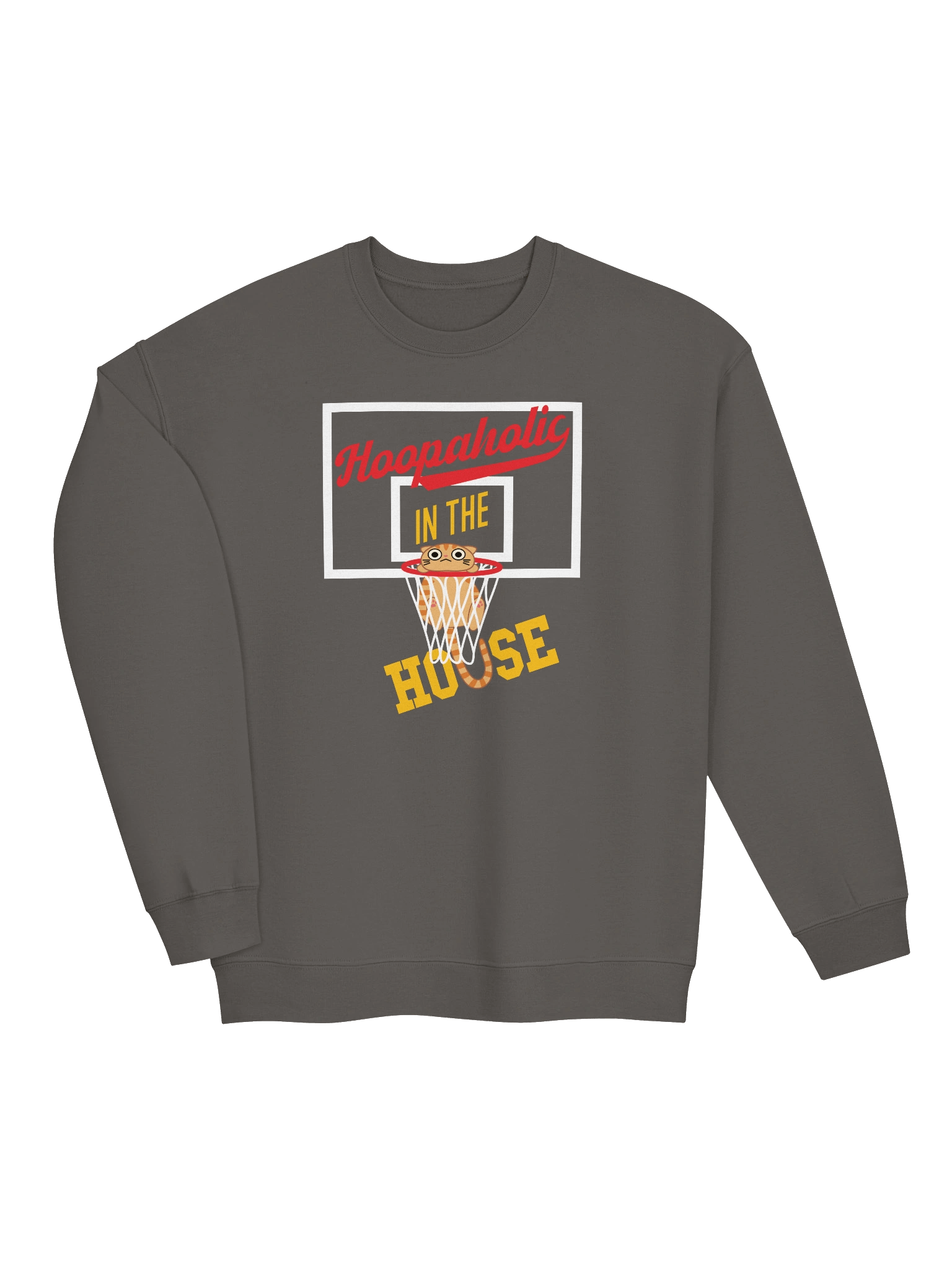Basketball Cat (Hoopaholic IN THE HOUSE) - Unisex Adult Sweatshirt product image (3)