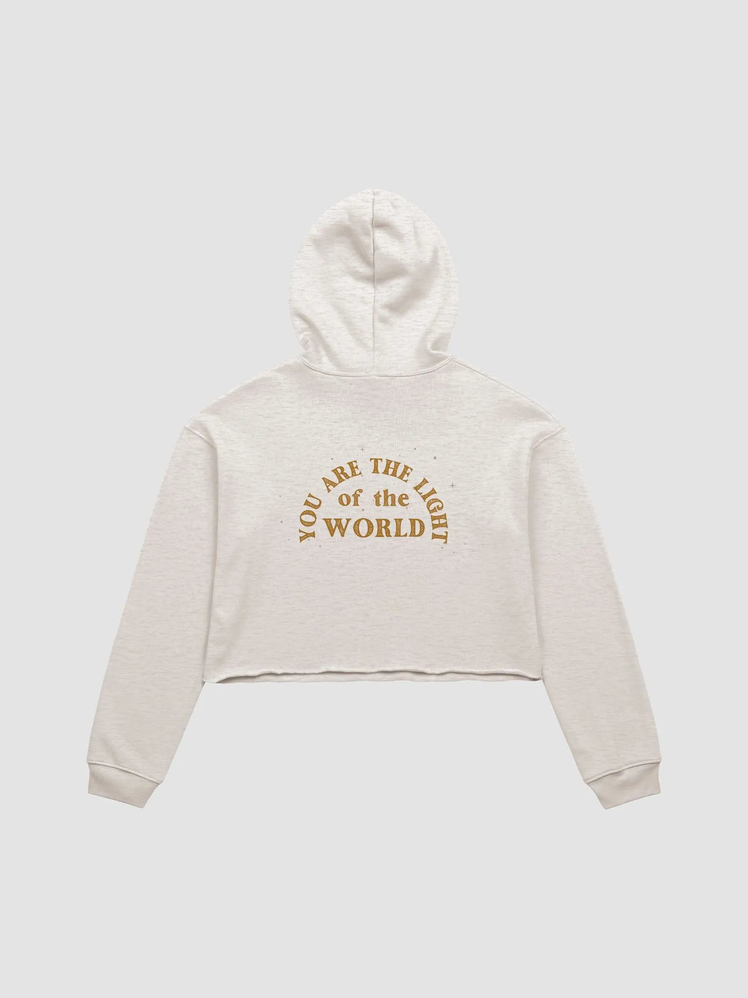 You Are the Light of the World Crop Hoodie product image (5)