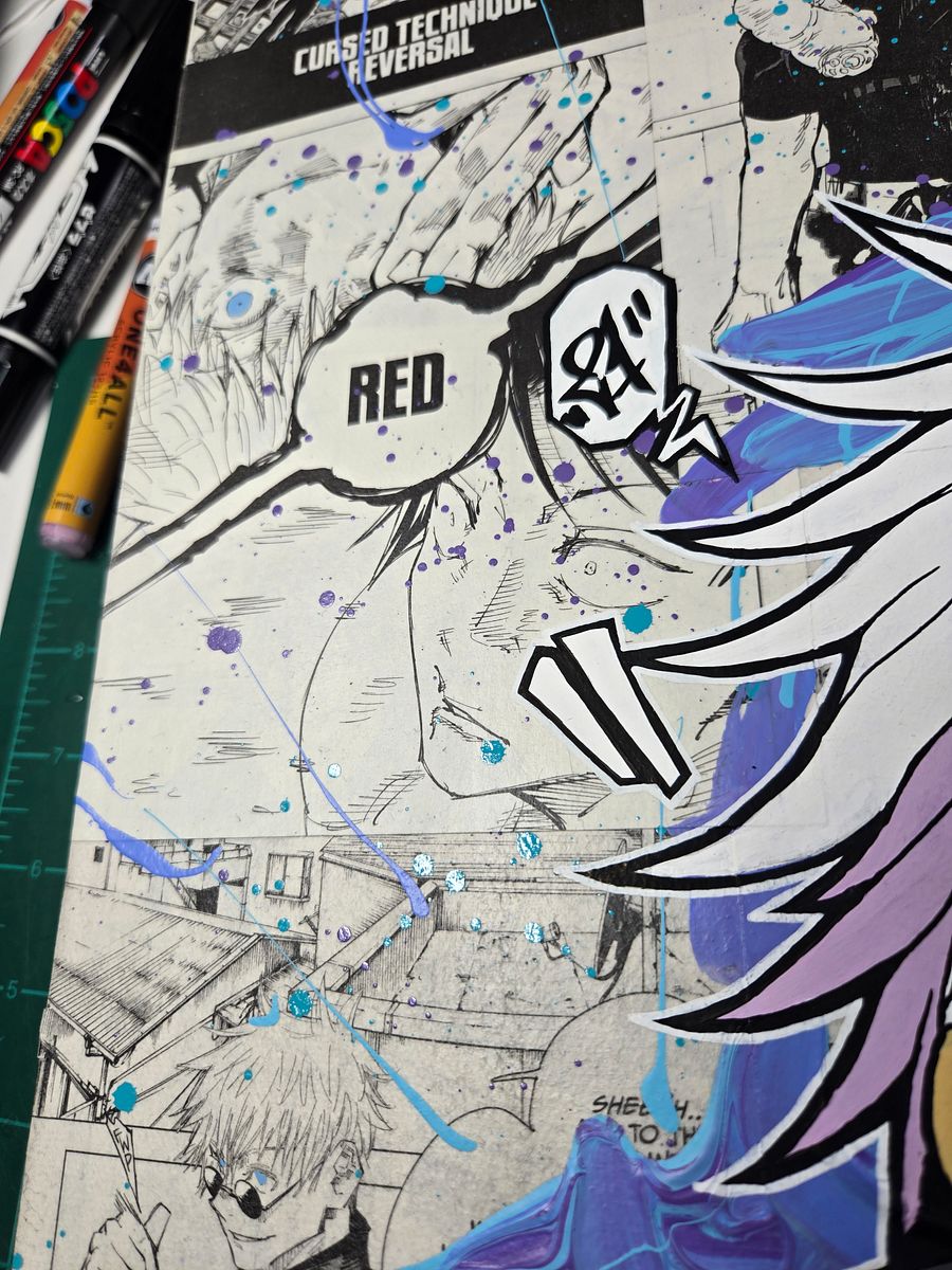 Reverse Curse ( 16' x 20' Gallery Wrapped Canvas Painting ) product image (5)