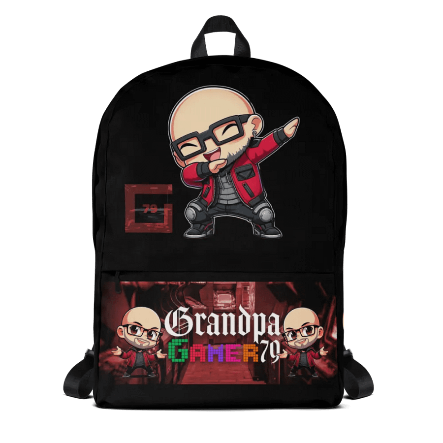 Grandpa Gamer Backpack product image (1)