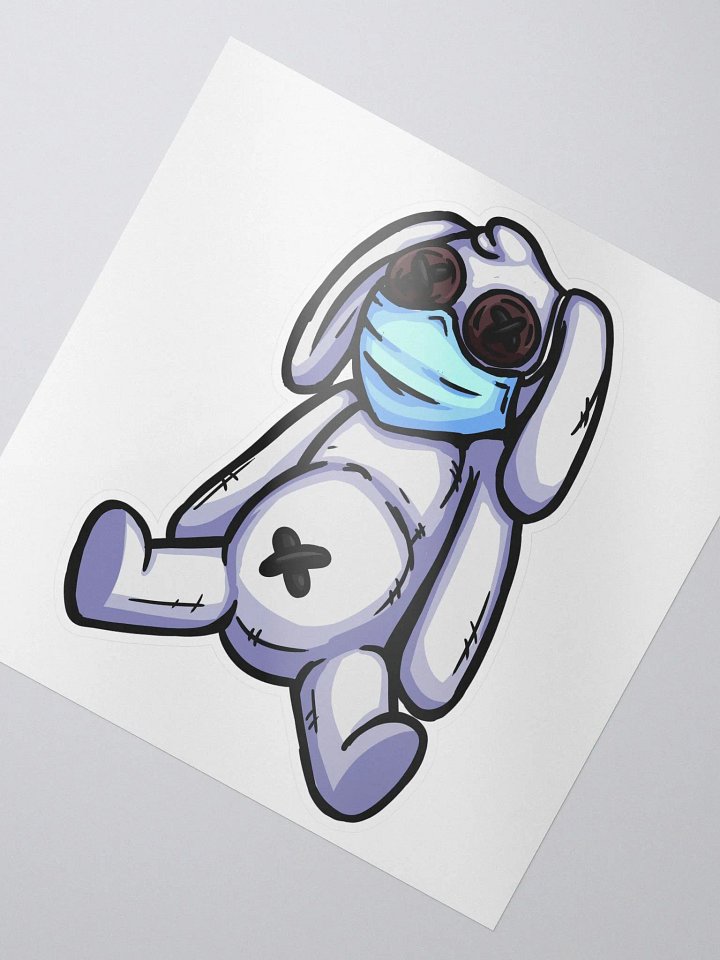 Post Pandemic Bunny Sticker product image (2)
