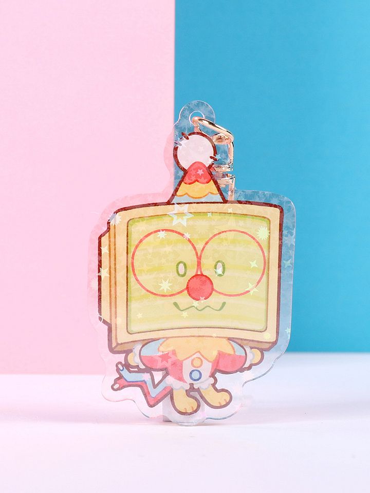 Buttons Acrylic Keychain product image (1)