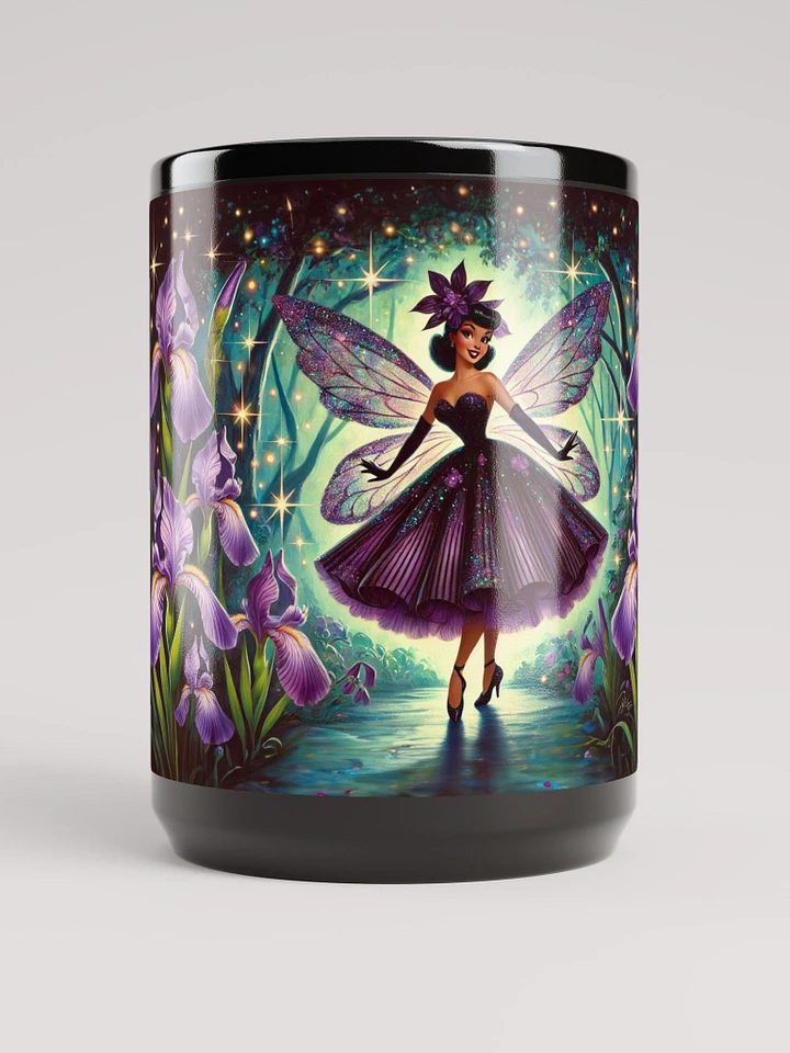 Enchanted Purple Iris Fairy Garden Mug product image (1)