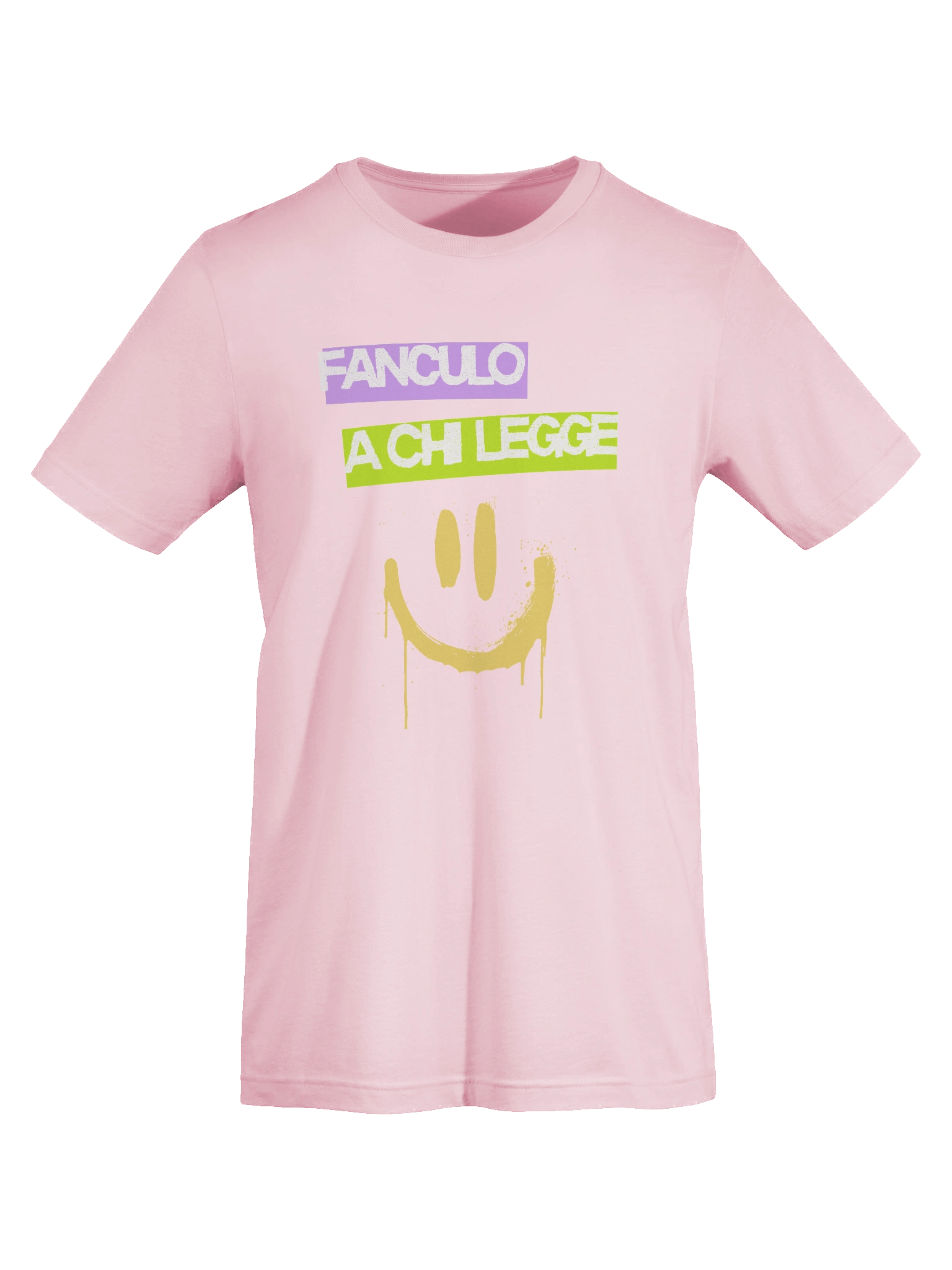 Fanculo a chi legge SOFT PINK & BERRY T-SHIRT product image (2)