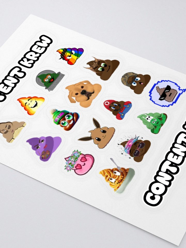 Content Krew Sticker Set product image (2)