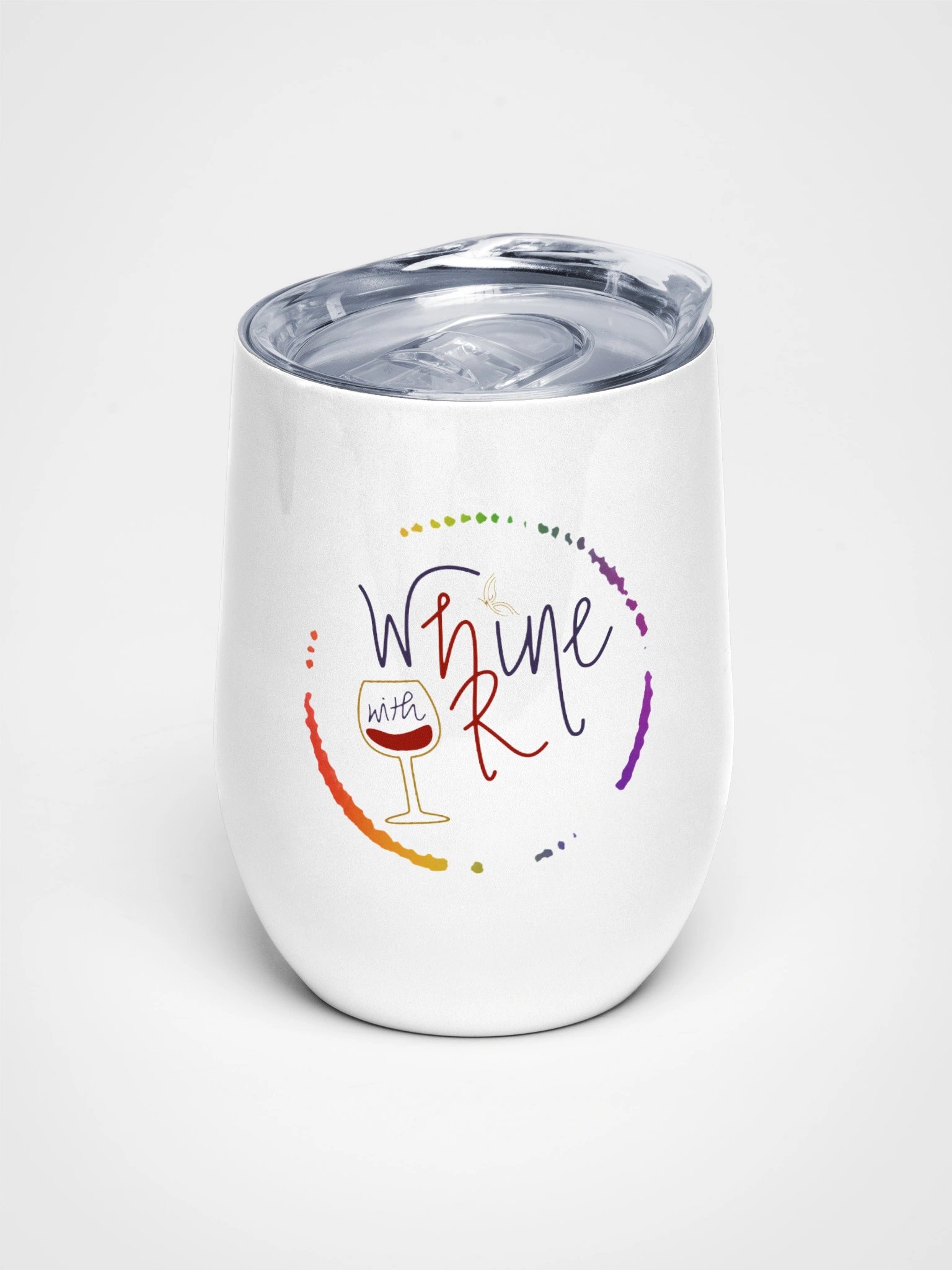 Pride "Spill" Logo Wine Tumbler product image (1)