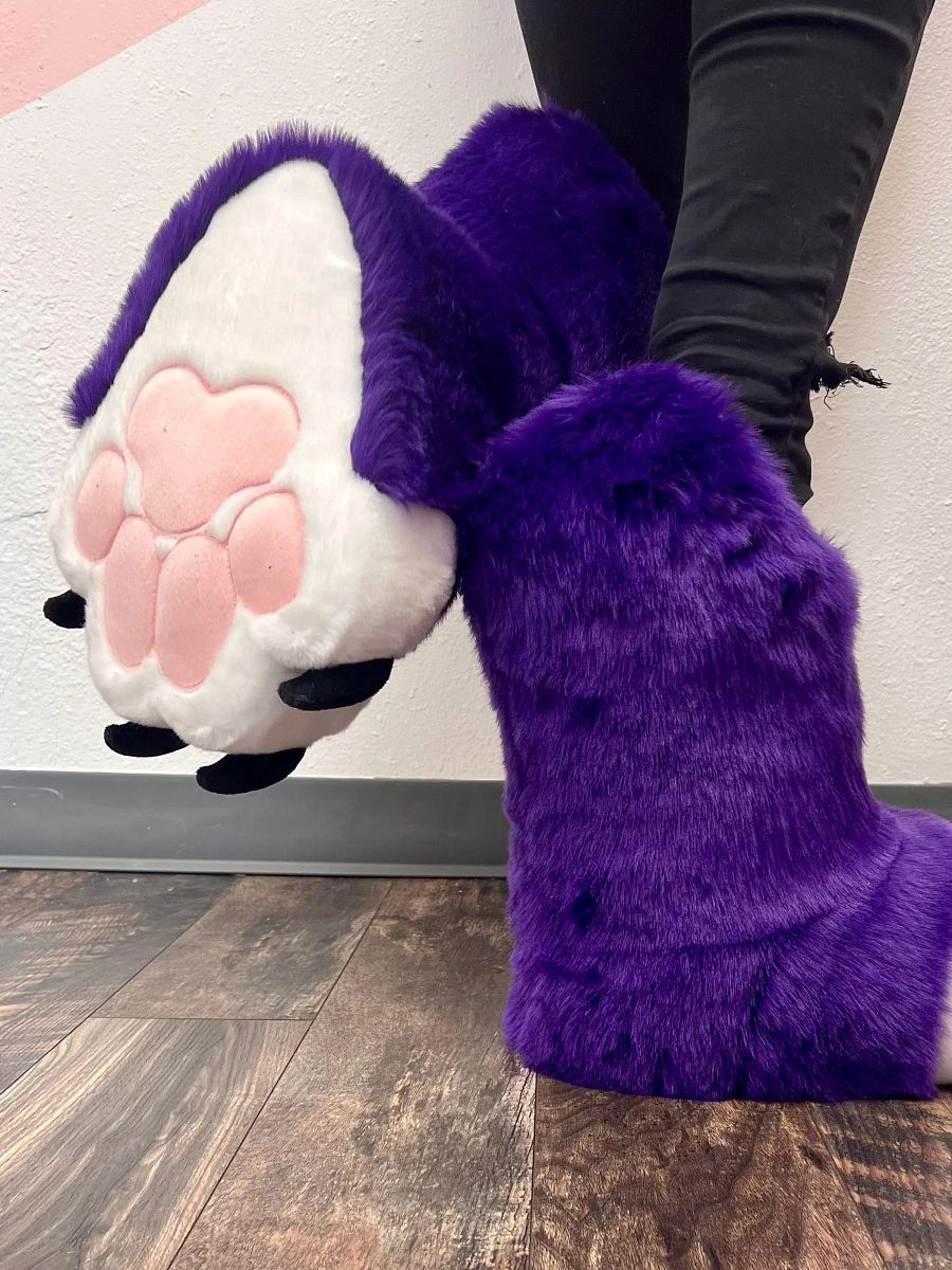 Slim Digigrade Fursuit Feetpaw Indoor and Outdoor Pattern [PDF DOWNLOAD] product image (4)