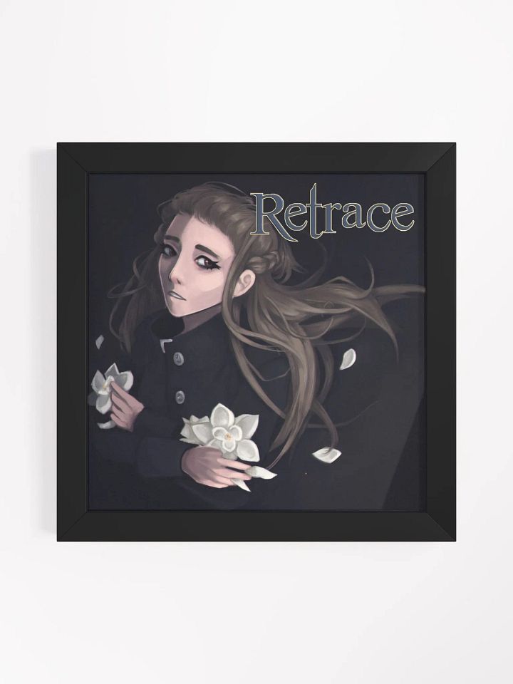 Retrace Poster: Falling Petals - Framed product image (1)