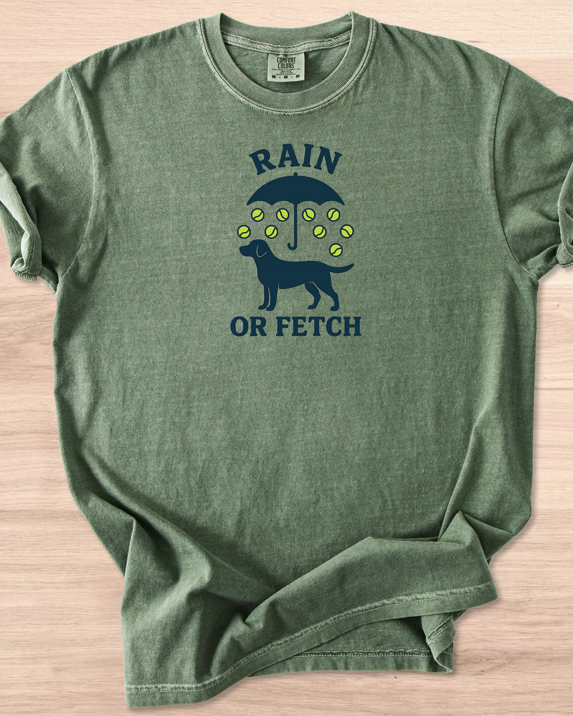 Rain or Fetch (Labrador Retriever) Tee product image (46)