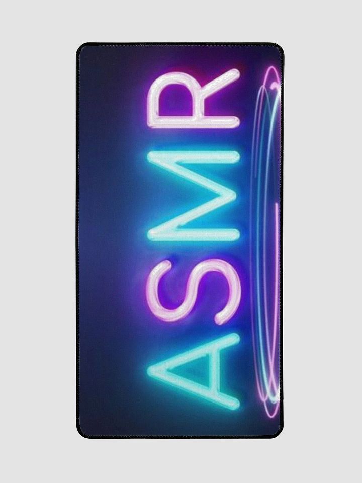 Neon ASMR Glow Desk Mat product image (2)