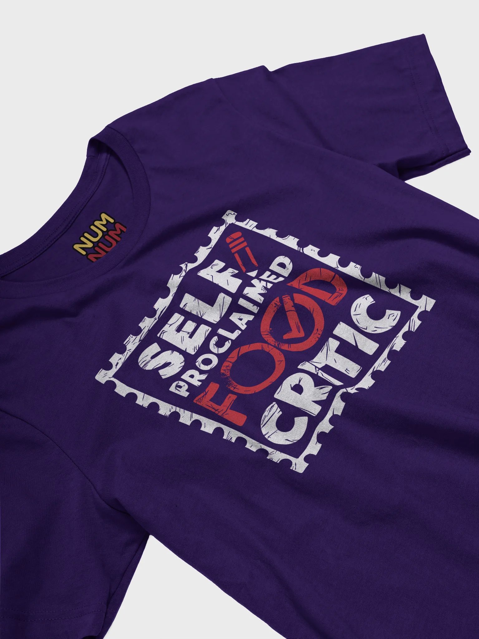 Self proclaimed food critic (stamp) product image (2)