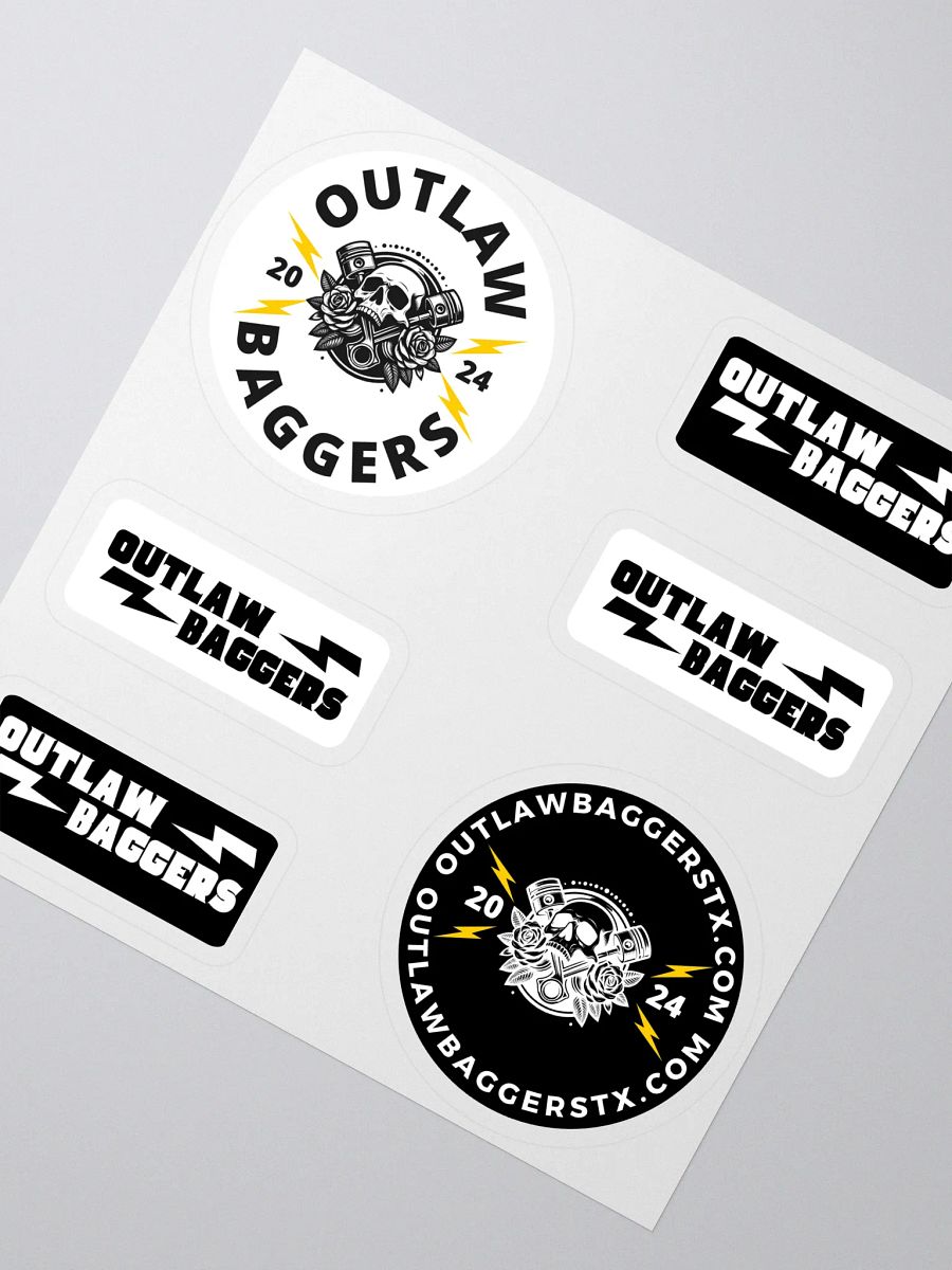 Outlaw Baggers Sticker Pack #1 product image (2)