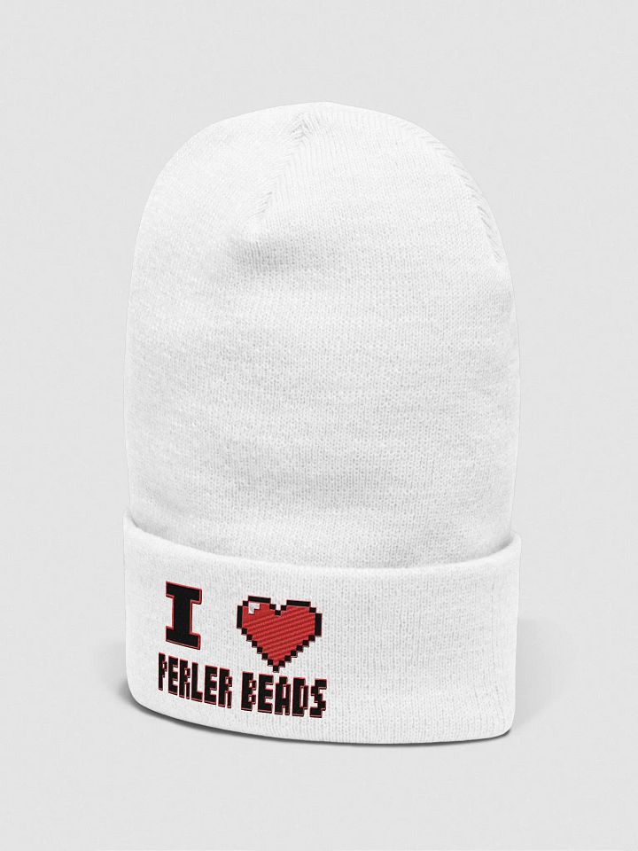 I Heart Perler Bead 2 Touque product image (2)